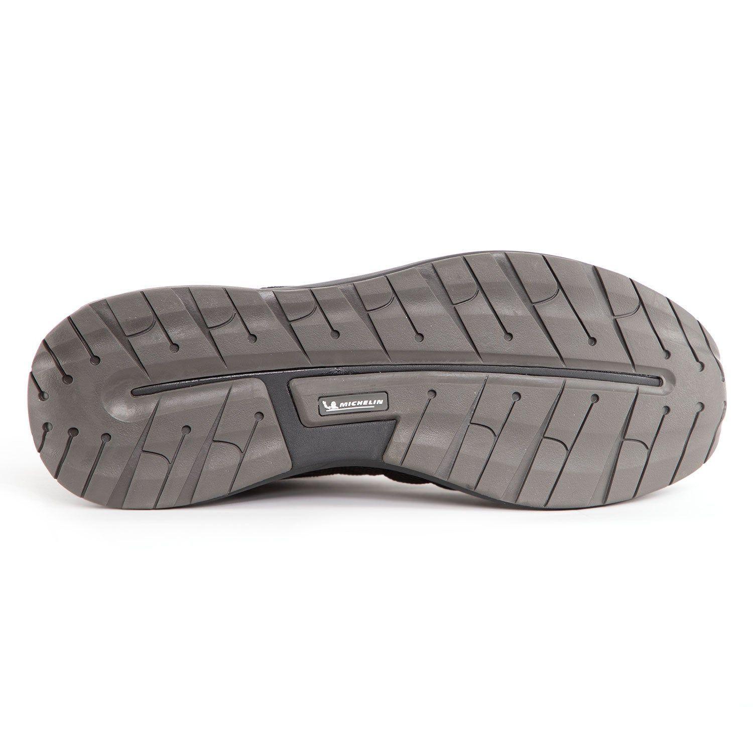 BOTÍN WATERPROOF HOMBRE NEGRO GRIS MICHELIN FOOTWEAR PU06-1