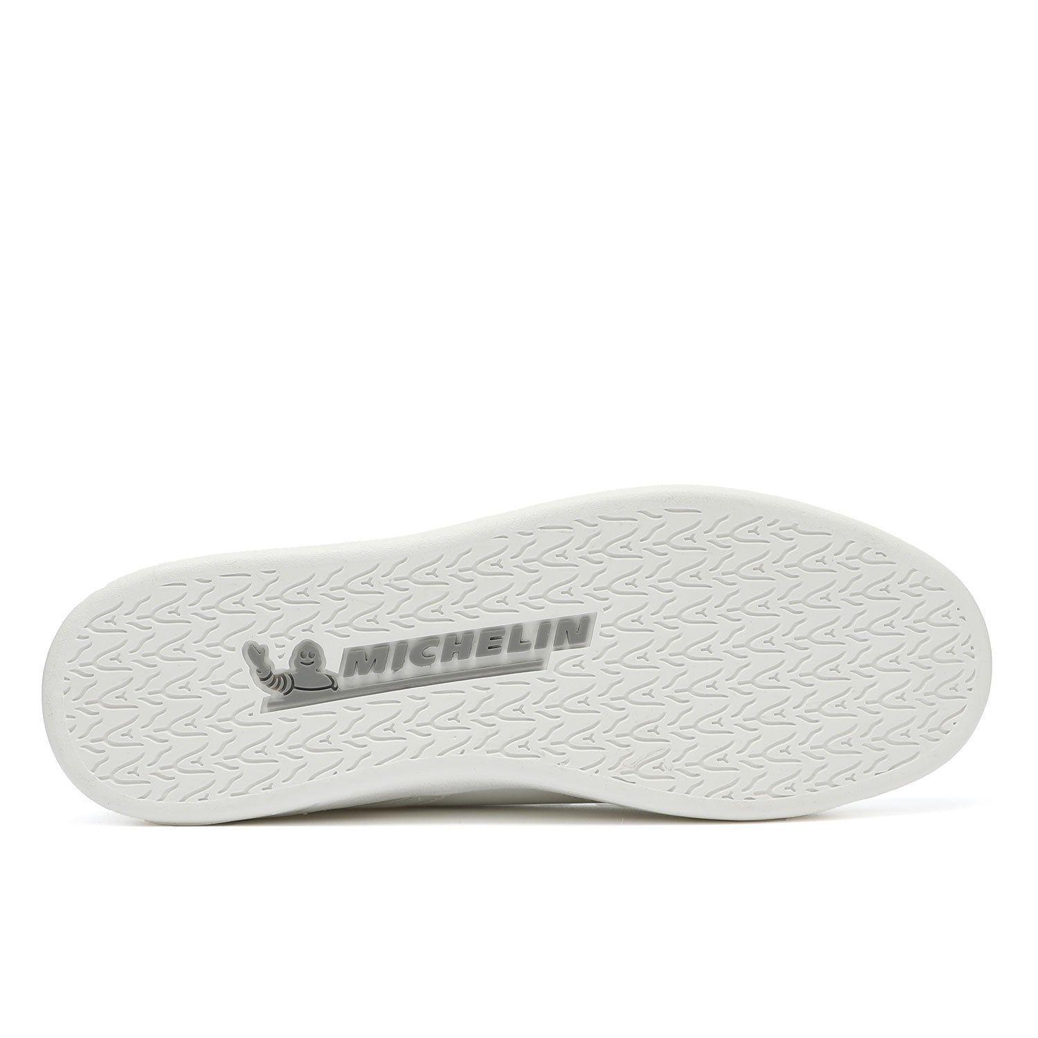 ZAPATILLA URBANA STREET HOMBRE BLANCO VERDE MICHELIN FOOTWEAR PS14-1