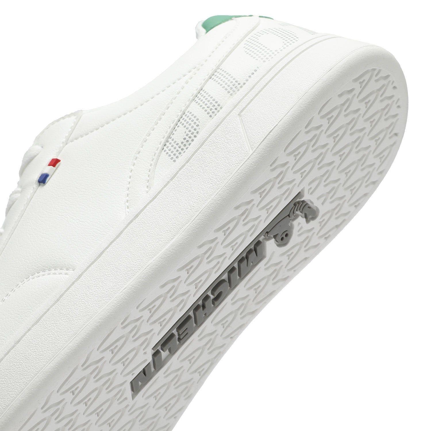 ZAPATILLA URBANA STREET HOMBRE BLANCO VERDE MICHELIN FOOTWEAR PS14-5