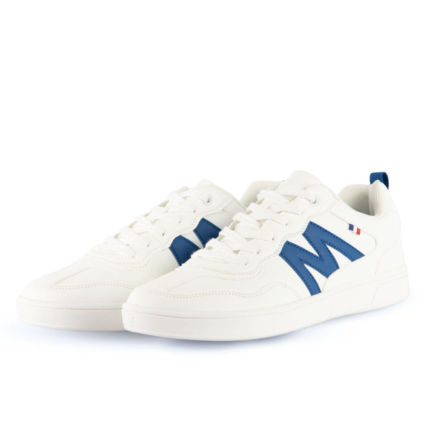 ZAPATILLA URBANA STREET HOMBRE BLANCO AZUL MICHELIN FOOTWEAR PS19-3