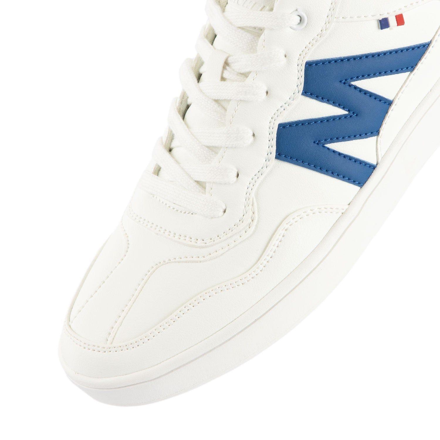 ZAPATILLA URBANA STREET HOMBRE BLANCO AZUL MICHELIN FOOTWEAR PS19-4