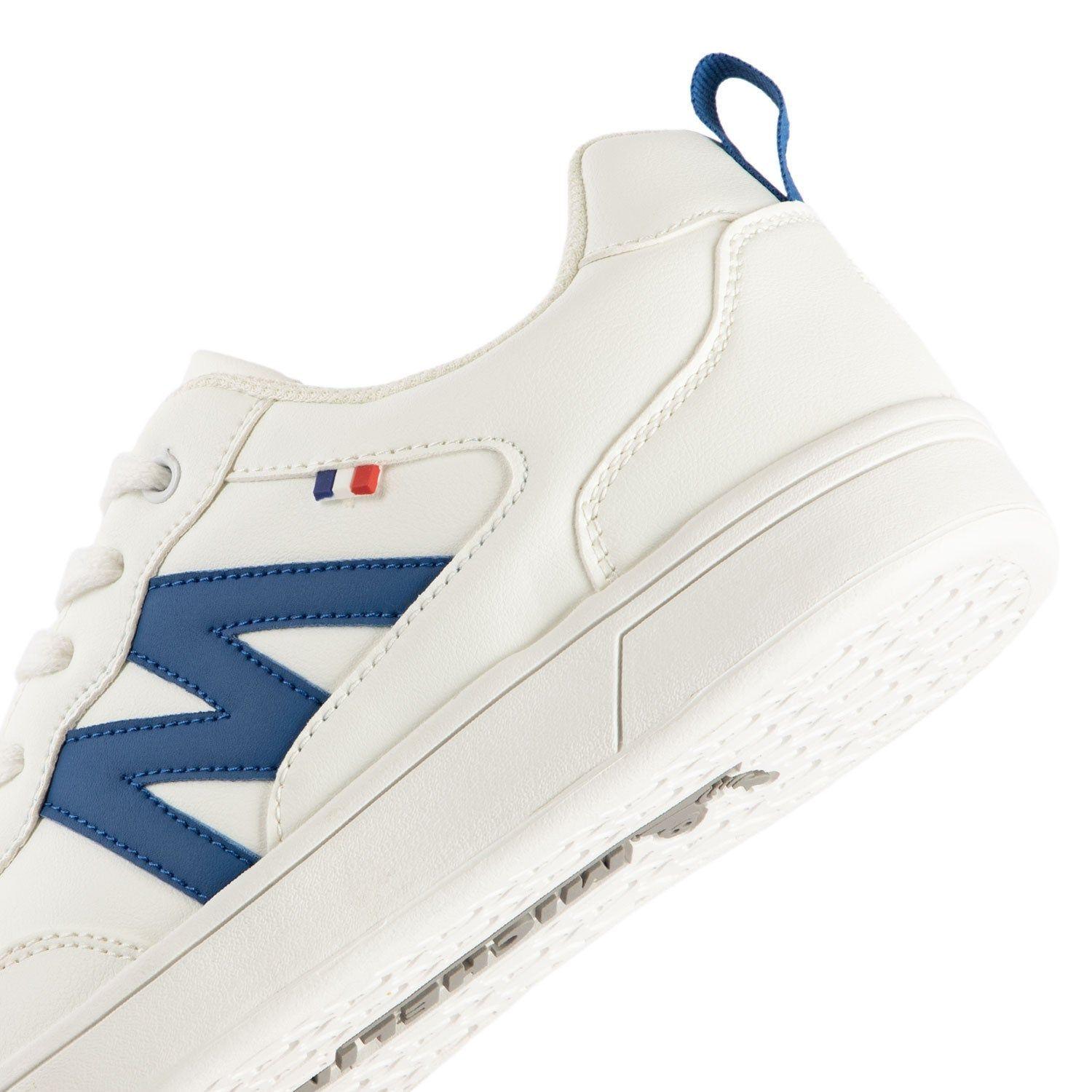ZAPATILLA URBANA STREET HOMBRE BLANCO AZUL MICHELIN FOOTWEAR PS19-5