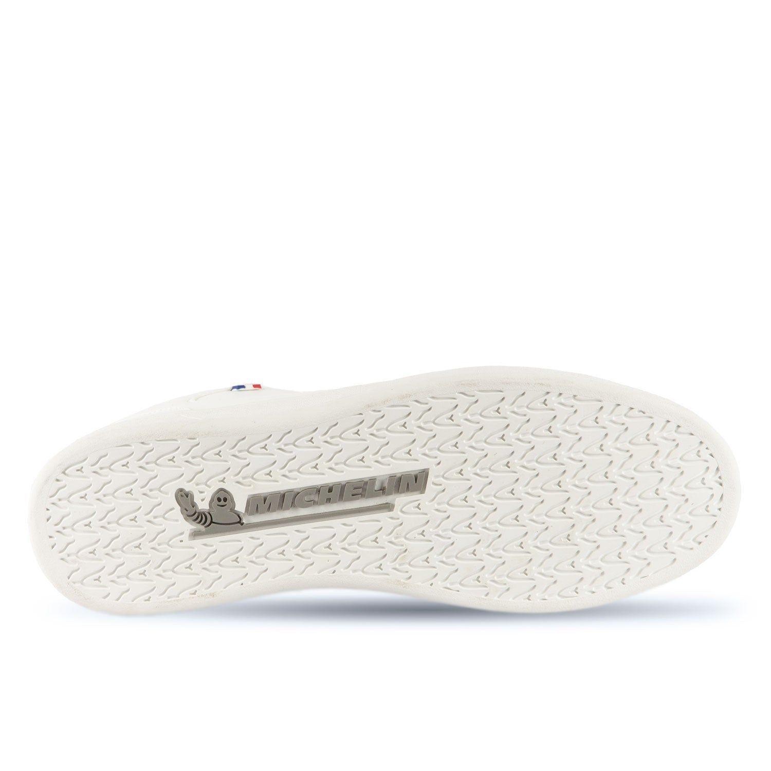 ZAPATILLA URBANA STREET HOMBRE BLANCO VERDE MICHELIN FOOTWEAR PS19-1