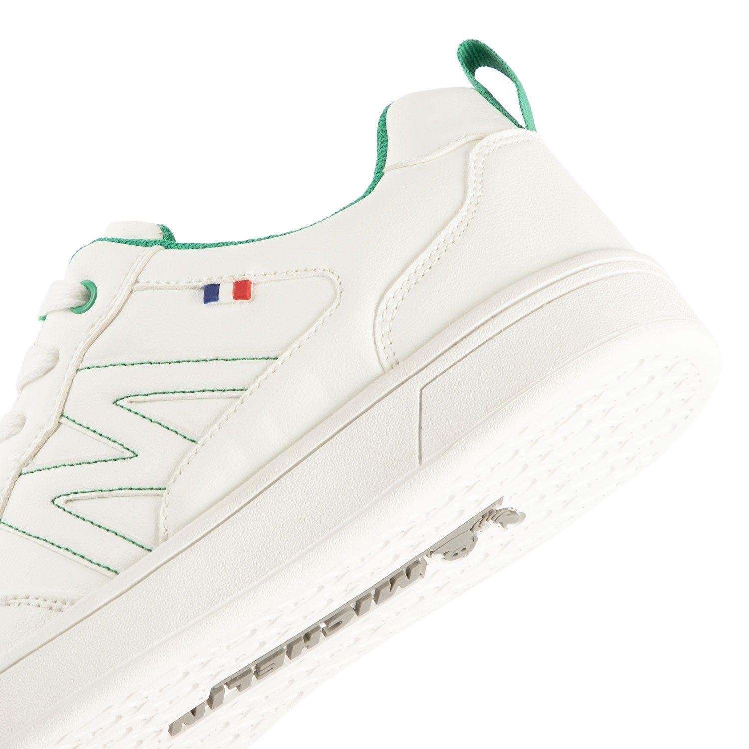 ZAPATILLA URBANA STREET HOMBRE BLANCO VERDE MICHELIN FOOTWEAR PS19-5