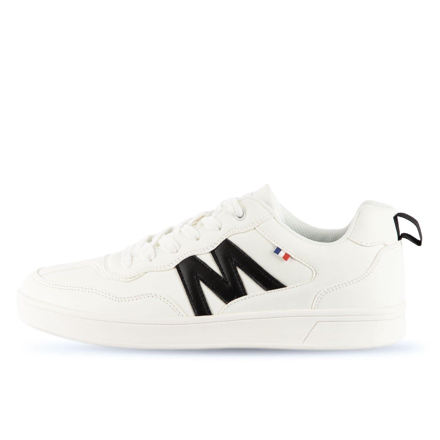 ZAPATILLA URBANA STREET HOMBRE BLANCO NEGRO MICHELIN FOOTWEAR PS19-2