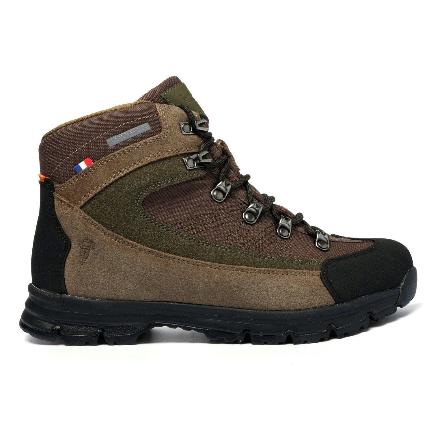 BOTÍN WATERPROOF MUJER KHAKI NEGRO MICHELIN FOOTWEAR LX13-0