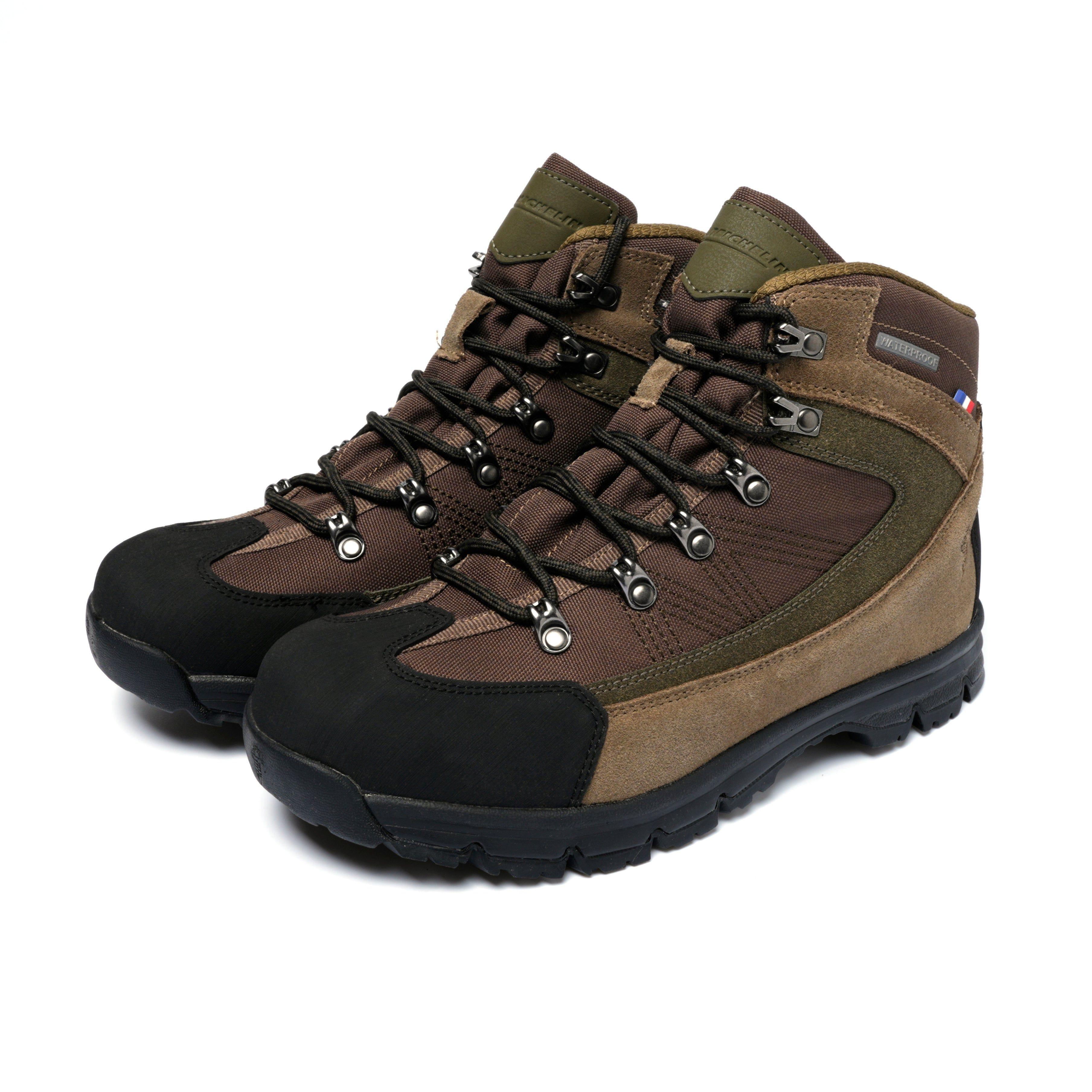BOTÍN WATERPROOF MUJER KHAKI NEGRO MICHELIN FOOTWEAR LX13-3