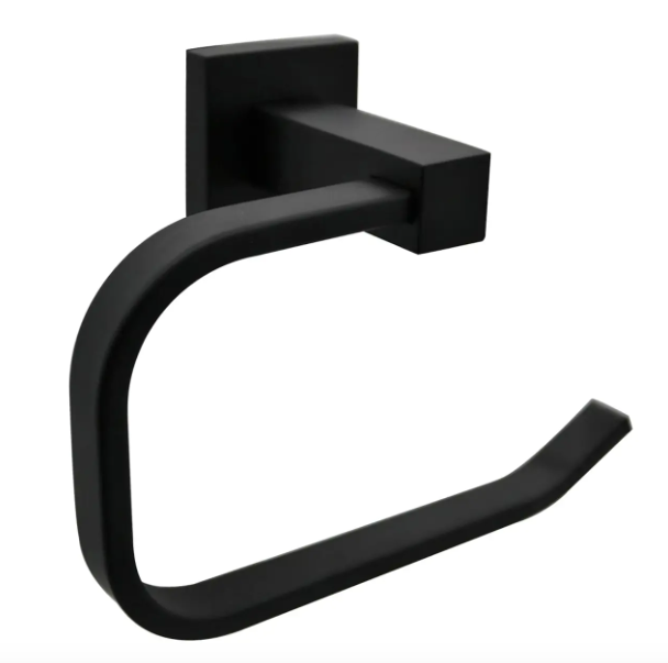 Juego de Accesorios Met licos para ba o 5 piezas Negro-2