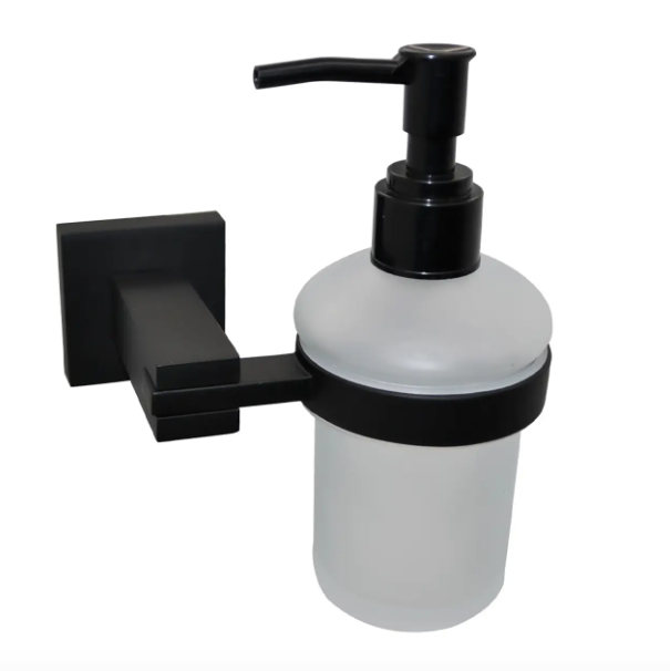 Juego de Accesorios Met licos para ba o 5 piezas Negro-5
