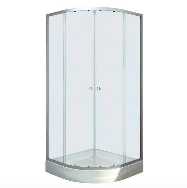 Combo Cabina de ducha 90x90x200 WC OnePiece Duchador Cromado-2