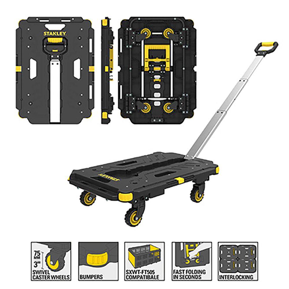 Plataforma Pegable STANLEY con mango PC532 130 Kg-2