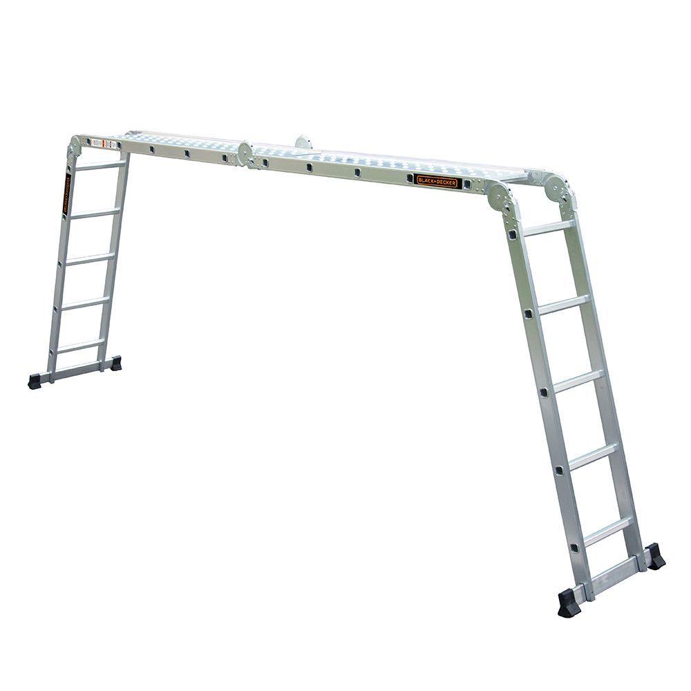 Escalera Black + Decker Articulada 4x5 150Kg-2