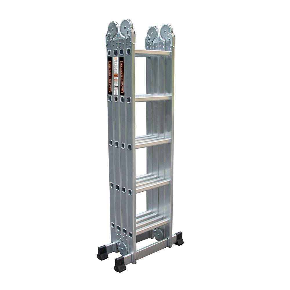 Escalera Black + Decker Articulada 4x5 150Kg-0