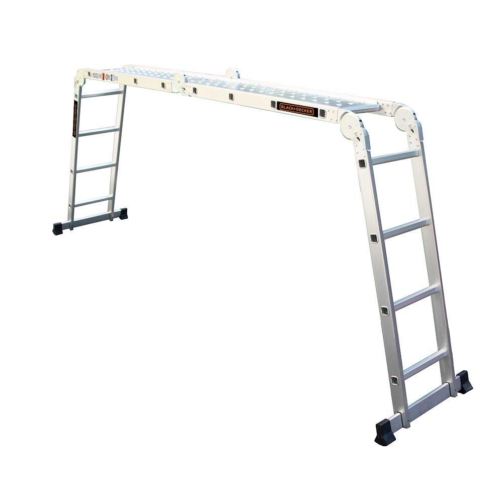 Escalera Black + Decker Articulada 4x4 150Kg-2
