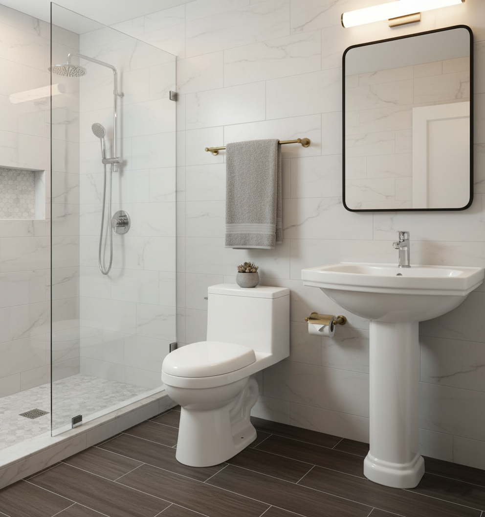 WC One Piece Malargue Doble descarga 4 6 litros Blanco-2