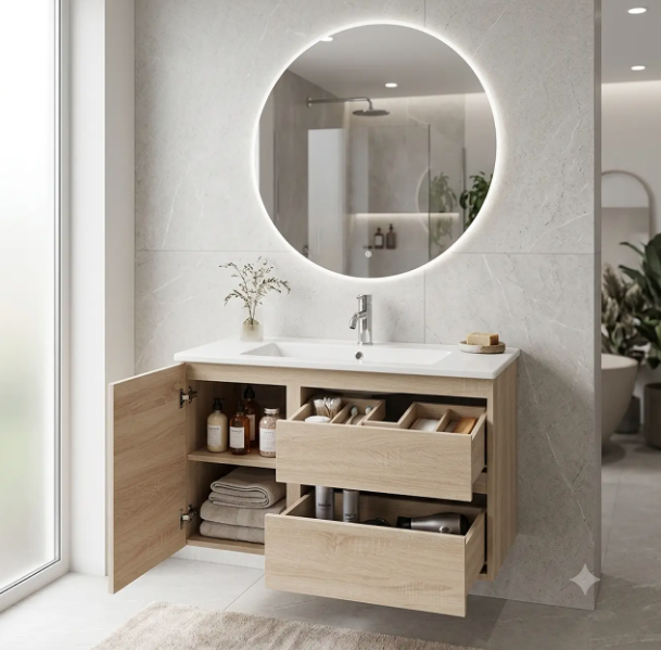 Vanitorio Colgante 76cm Abedul 55x76x46cm-1