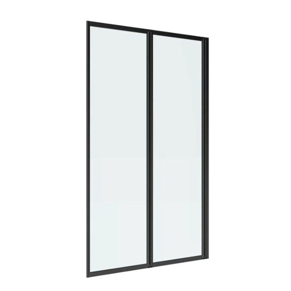 Mampara Ajustable 135-150 CM Marco NEGRO-0