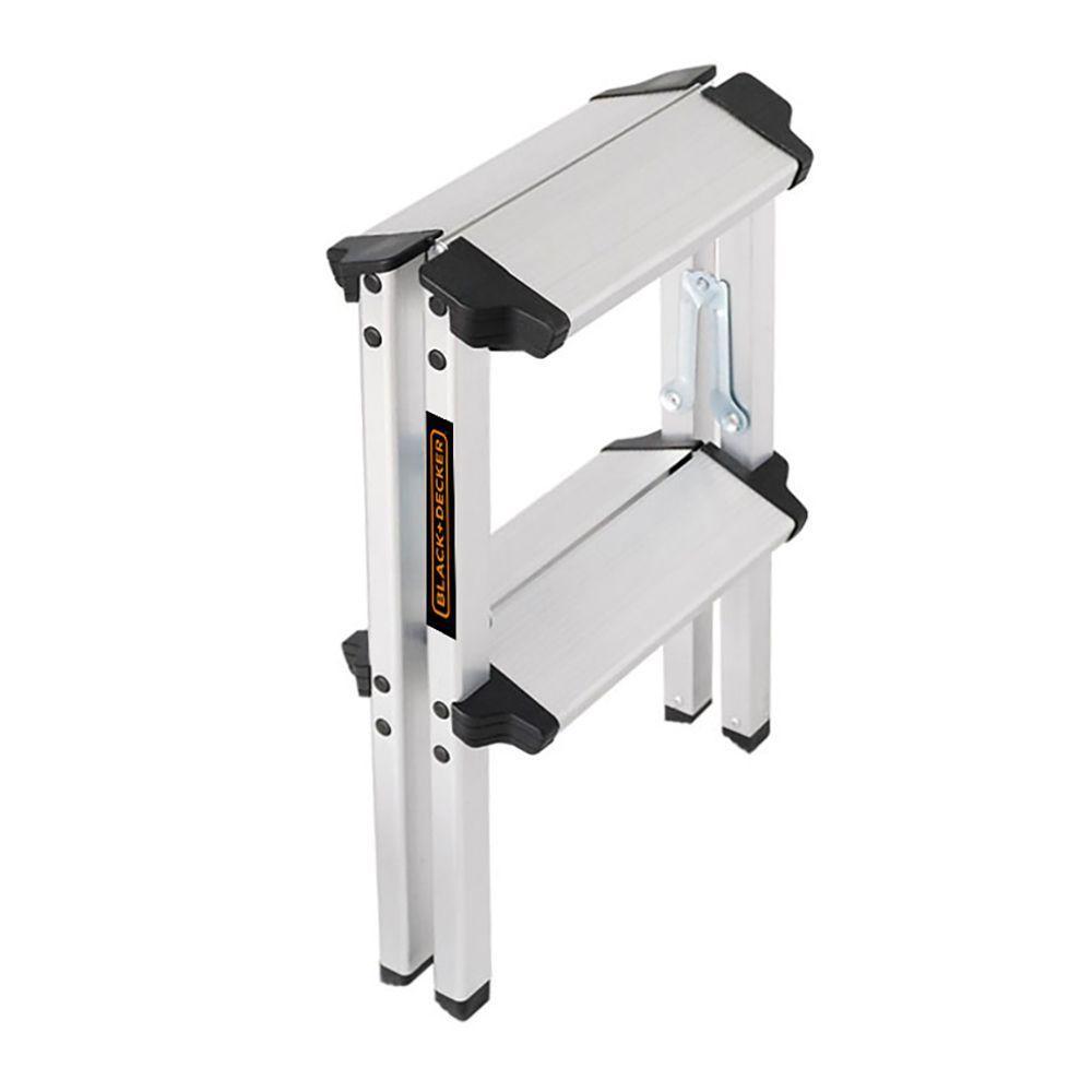Escalera Black + Decker tipo Taburete 2 escalones-1