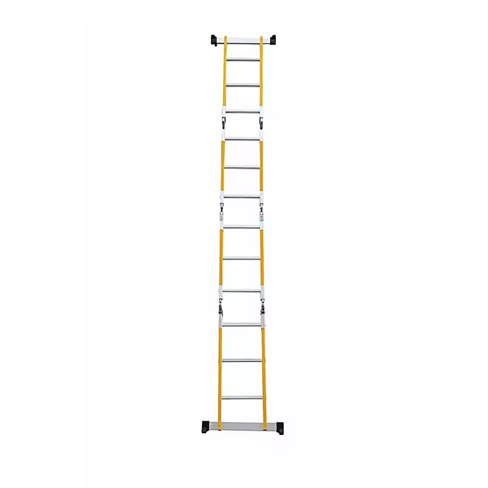 Escalera Stanley Articulada Dieléctrica 150Kg 4x3-4