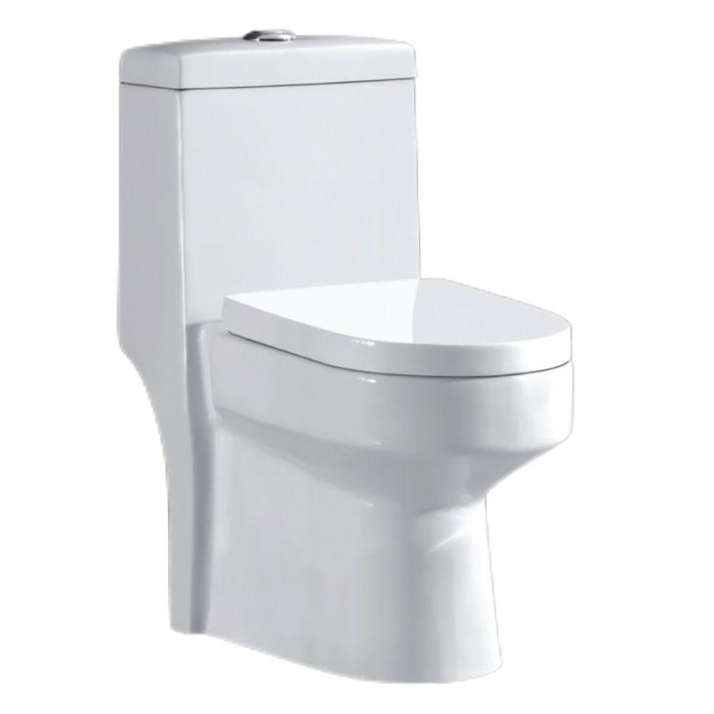 WC One Piece Tupungato Doble descarga, 4-6 litros, Blanco-1