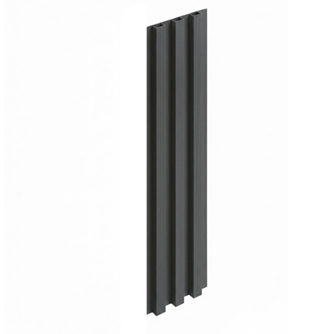 Wall Panel WPC Decorativo Negro Onix 240x16 22mm Caja 10 Unids-0
