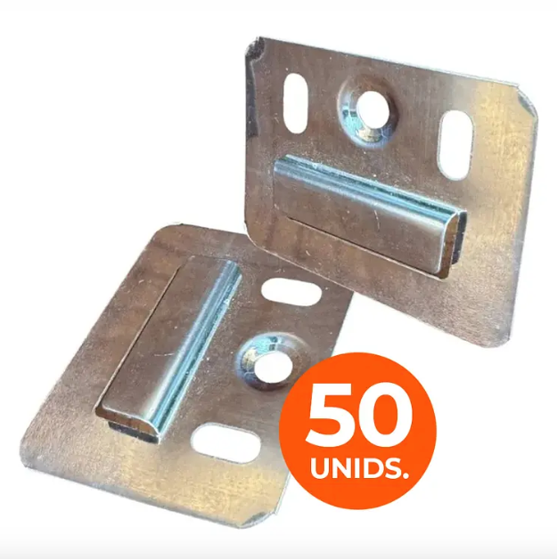 Pack 50 Unidades Clip montaje Wall panel-1