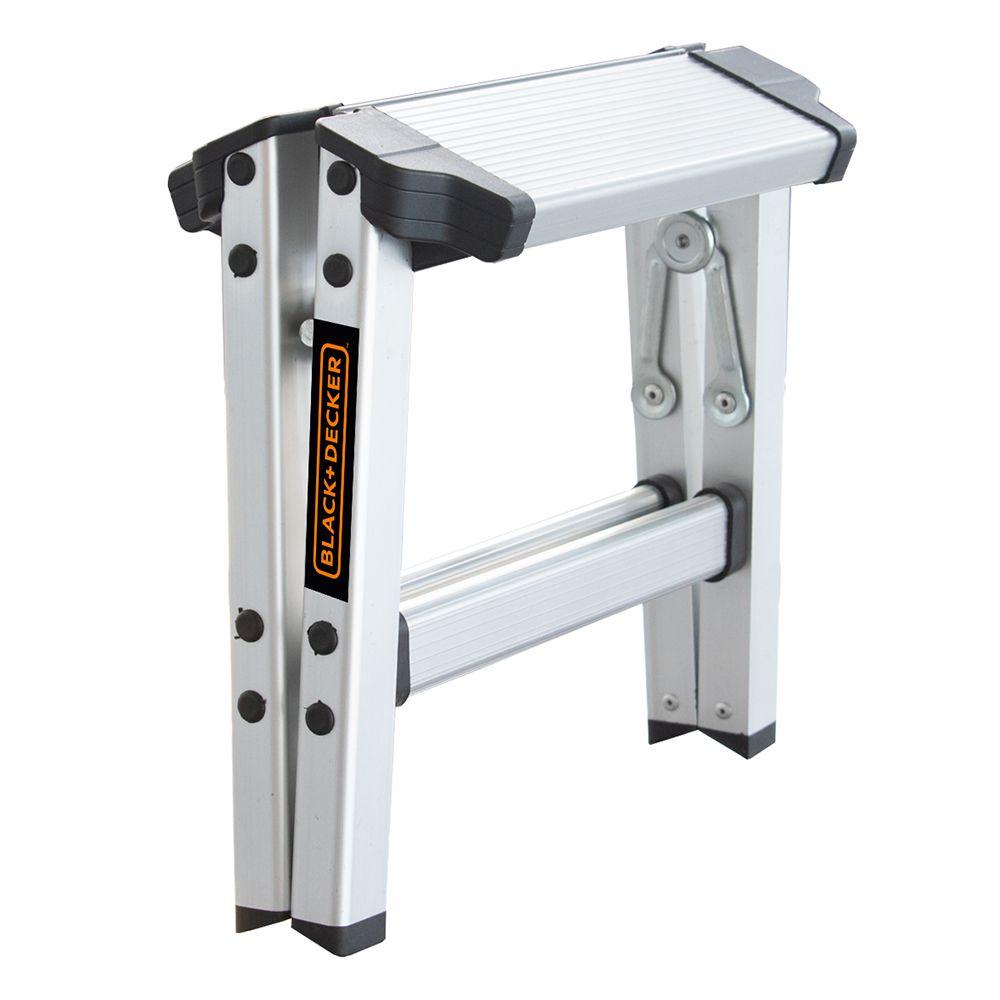 Escalera Black + Decker tipo Taburete 1 escalón-1