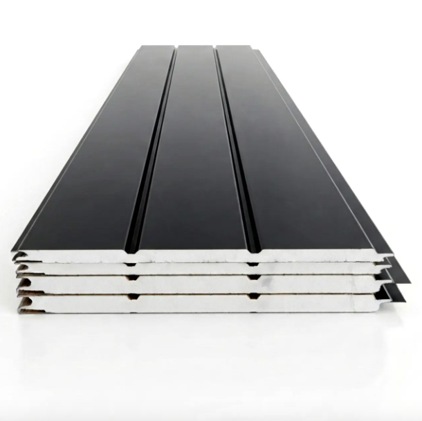 Metal Siding Negro Onix 3 tablas 2900x383x16mm Caja 8 Unids-0