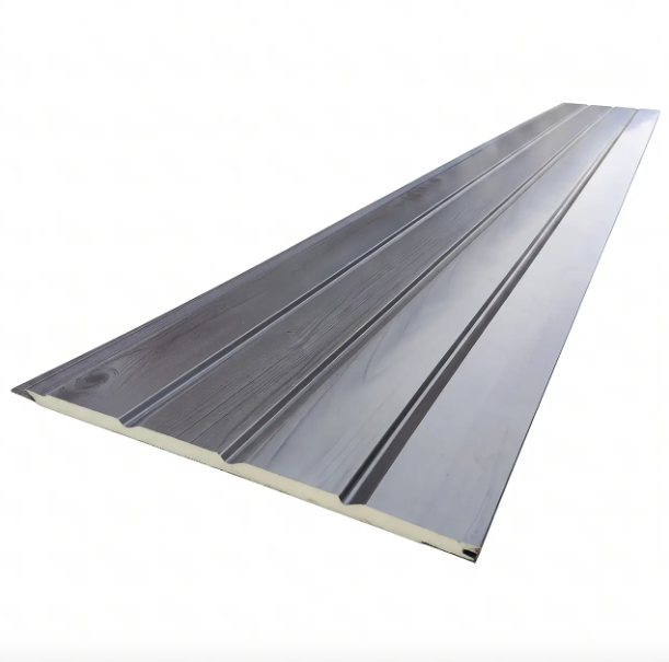 Metal Siding Gris Rustic 4 tablas 2900x383x16mm Caja 8 Unids-0