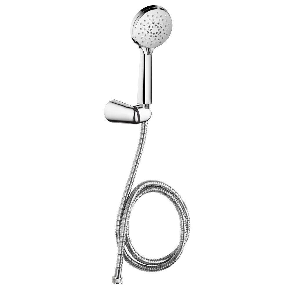 Juego De Ducha 3 Funciones Anticalcareo C/ Flexible 1,5 Mt-0