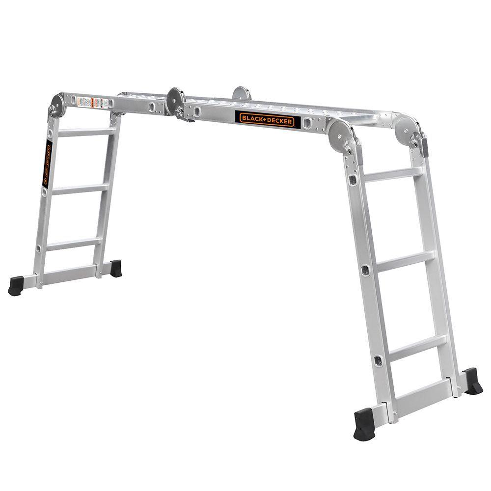Escalera Black + Decker Articulada 4x3 150Kg-2