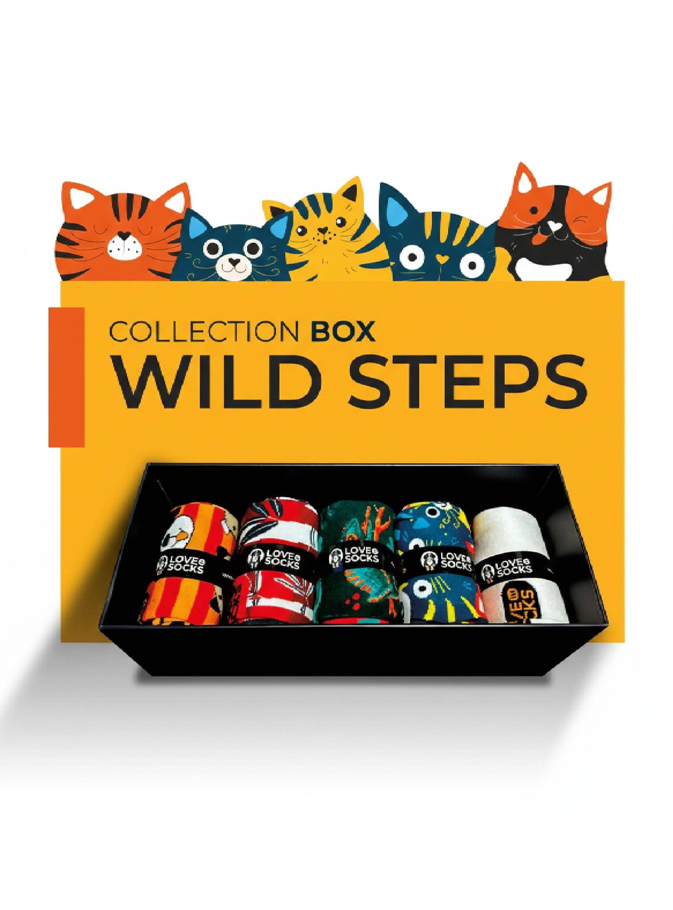 Collection Box Wild Step Love in Socks-0