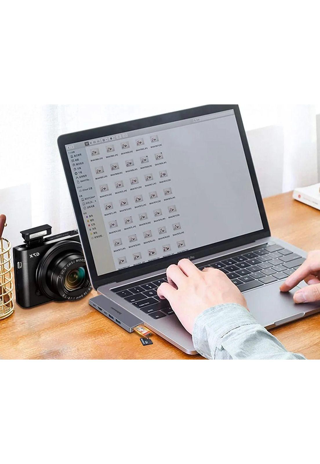 Hub Para Macbook Pro/air 8 En 2 Tobenone-1