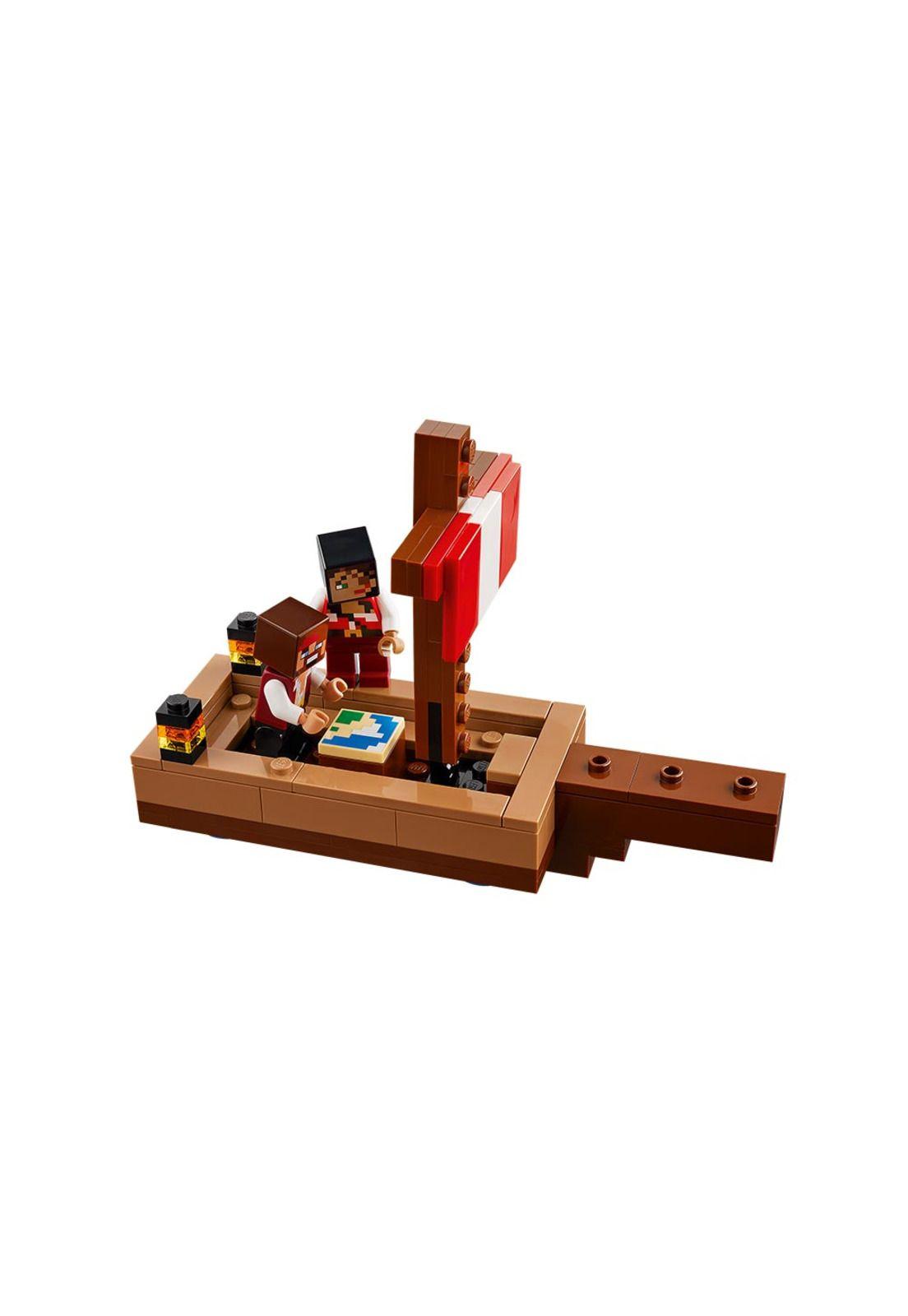 LEGO Minecraft El Viaje en El Barco Pirata - 21259-6