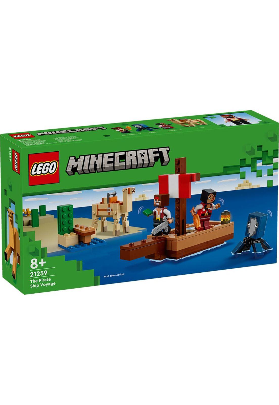 LEGO Minecraft El Viaje en El Barco Pirata - 21259-7