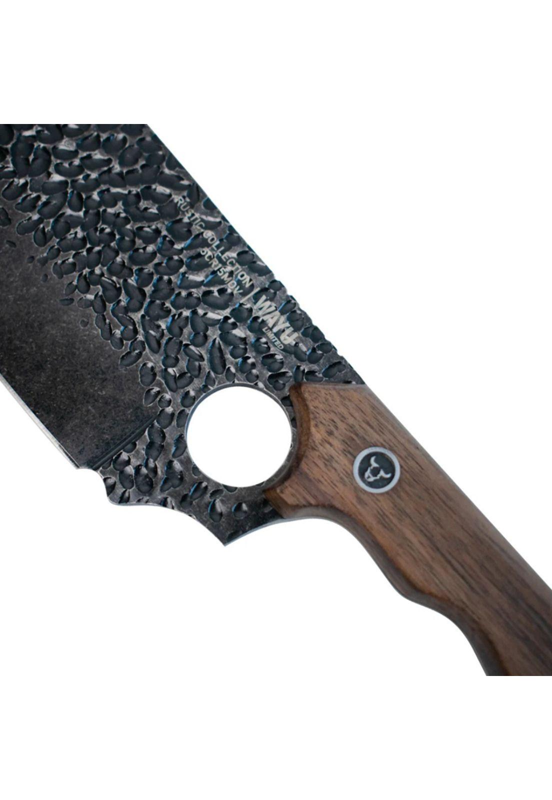 Wayu Cuchillo Serbian con Funda Rustic Colecction-2