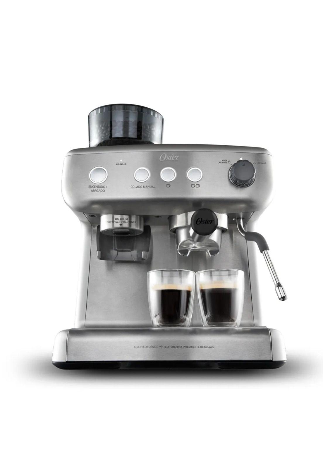 Oster Cafetera para Espresso Perfect Brew 15 Bares con Molino Integrado BVSTEM7300-0