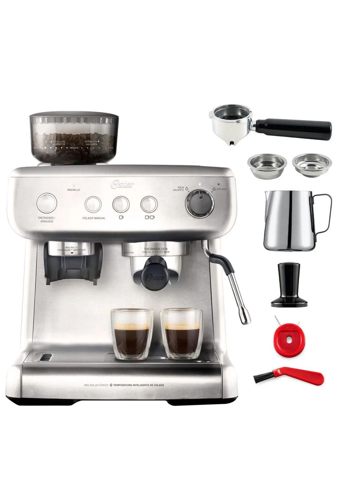 Oster Cafetera para Espresso Perfect Brew 15 Bares con Molino Integrado BVSTEM7300-3