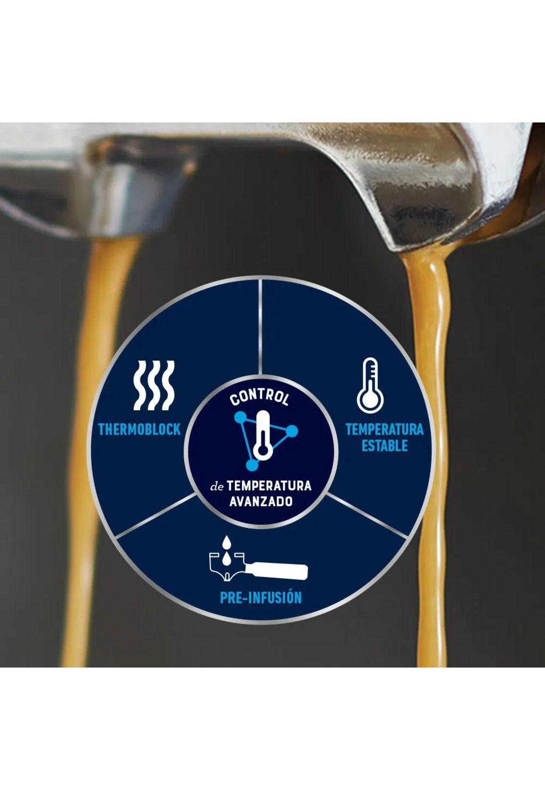 Oster Cafetera para Espresso Perfect Brew 15 Bares con Molino Integrado BVSTEM7300-7