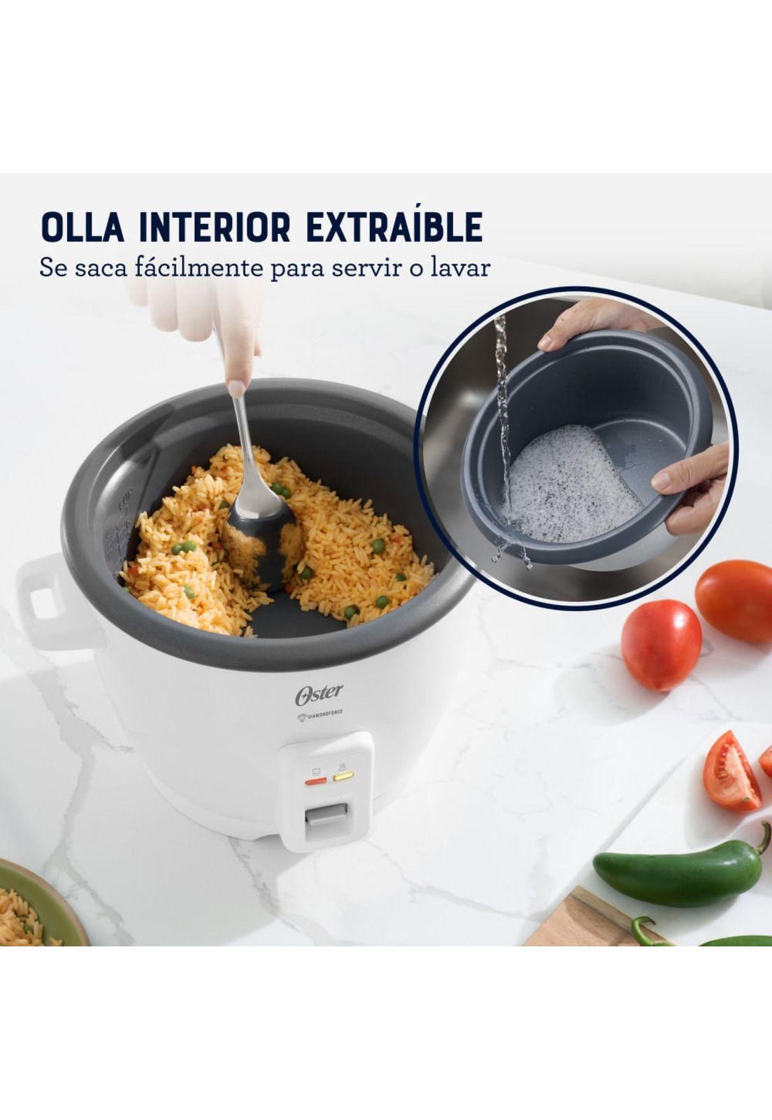 Oster  Arrocera de 7 Tazas con DiamondForce CKSTRCB7DFWHT-6