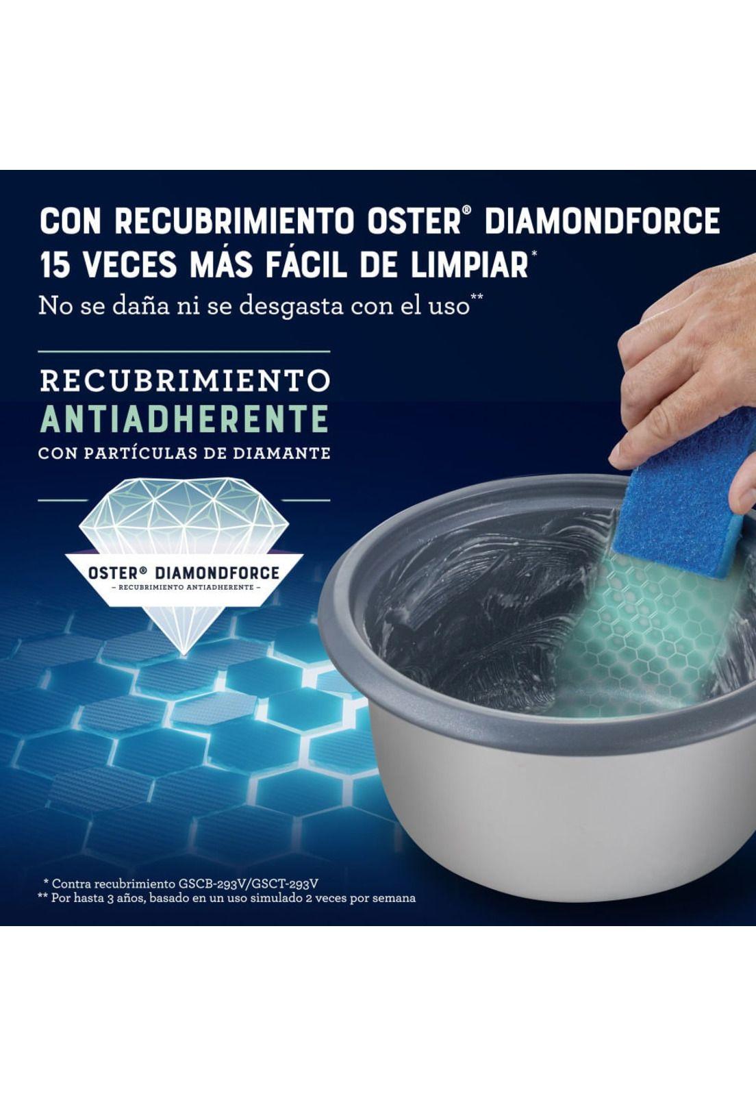 Oster  Arrocera de 7 Tazas con DiamondForce CKSTRCB7DFWHT-8