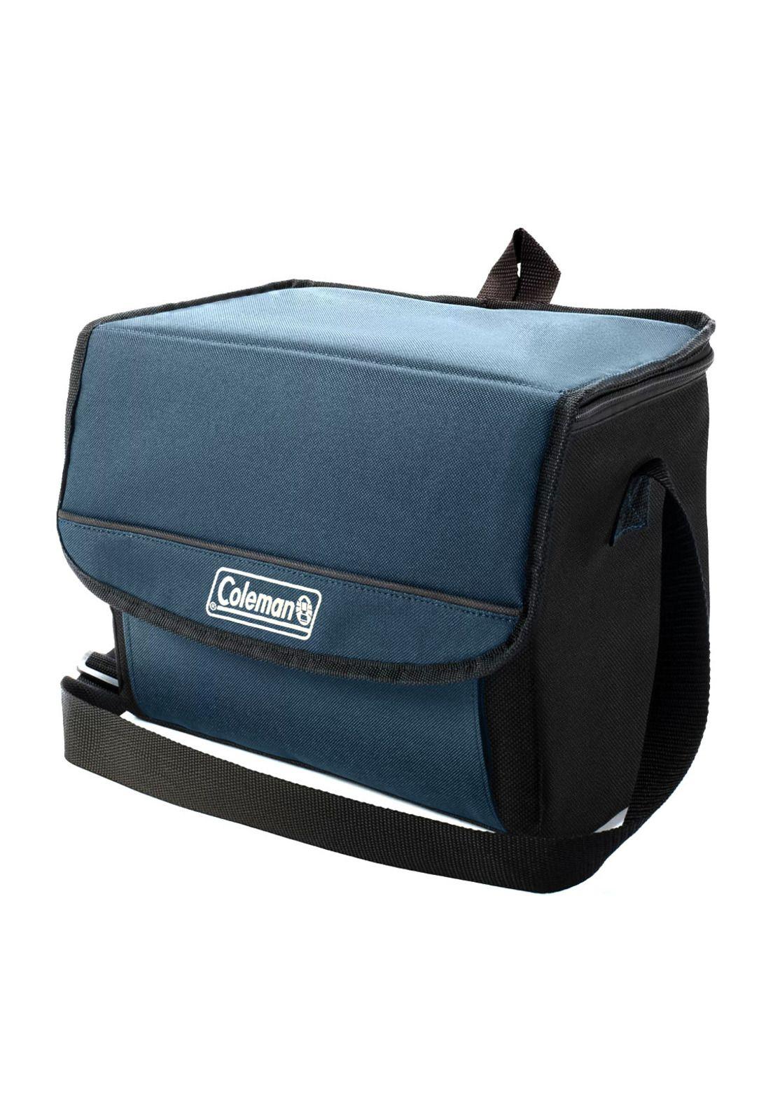 Soft Cooler Coleman 18 Latas Plegable Azul Slate-0