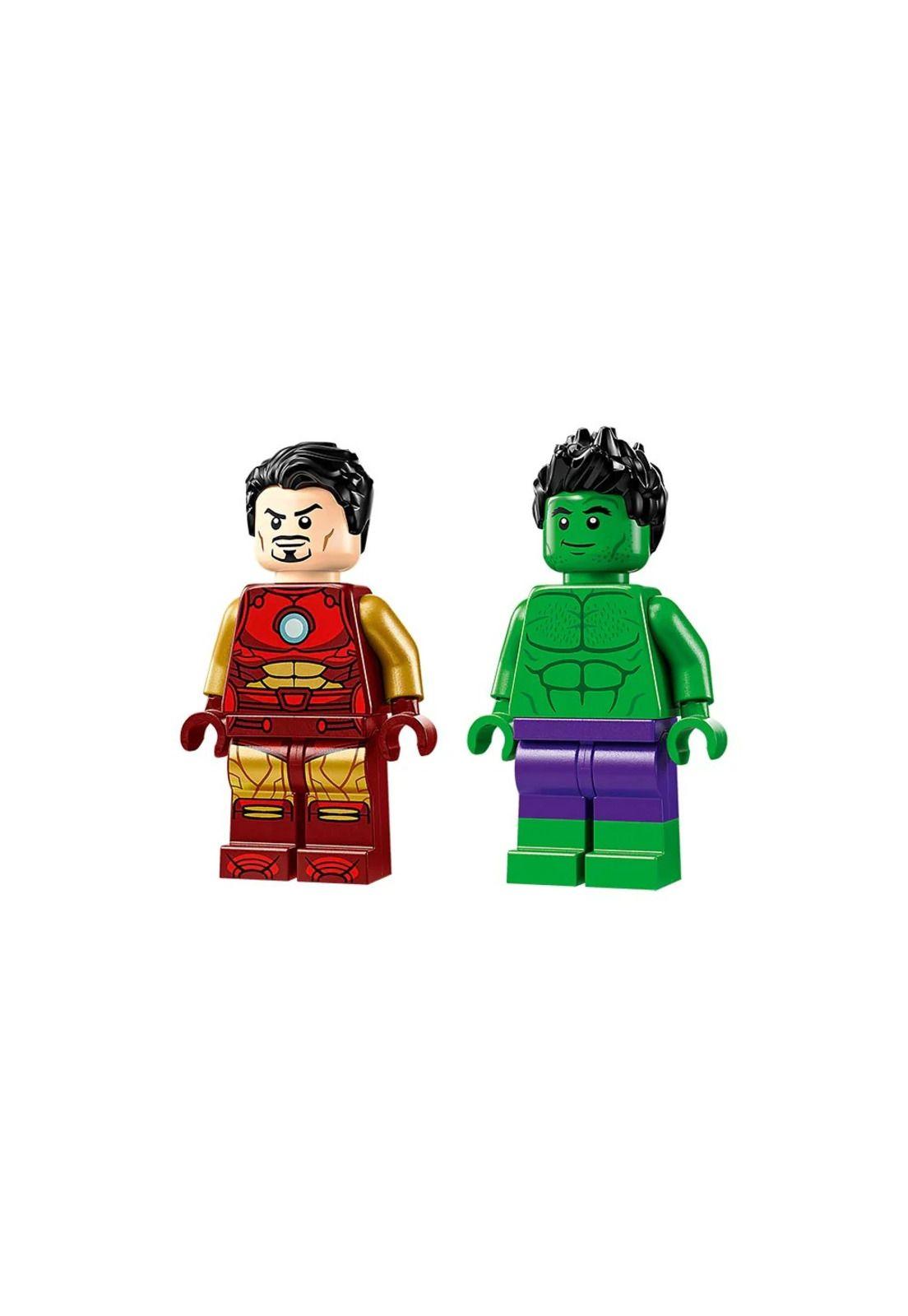 LEGO Marvel Iron Man con Moto y Hulk - 76287-3