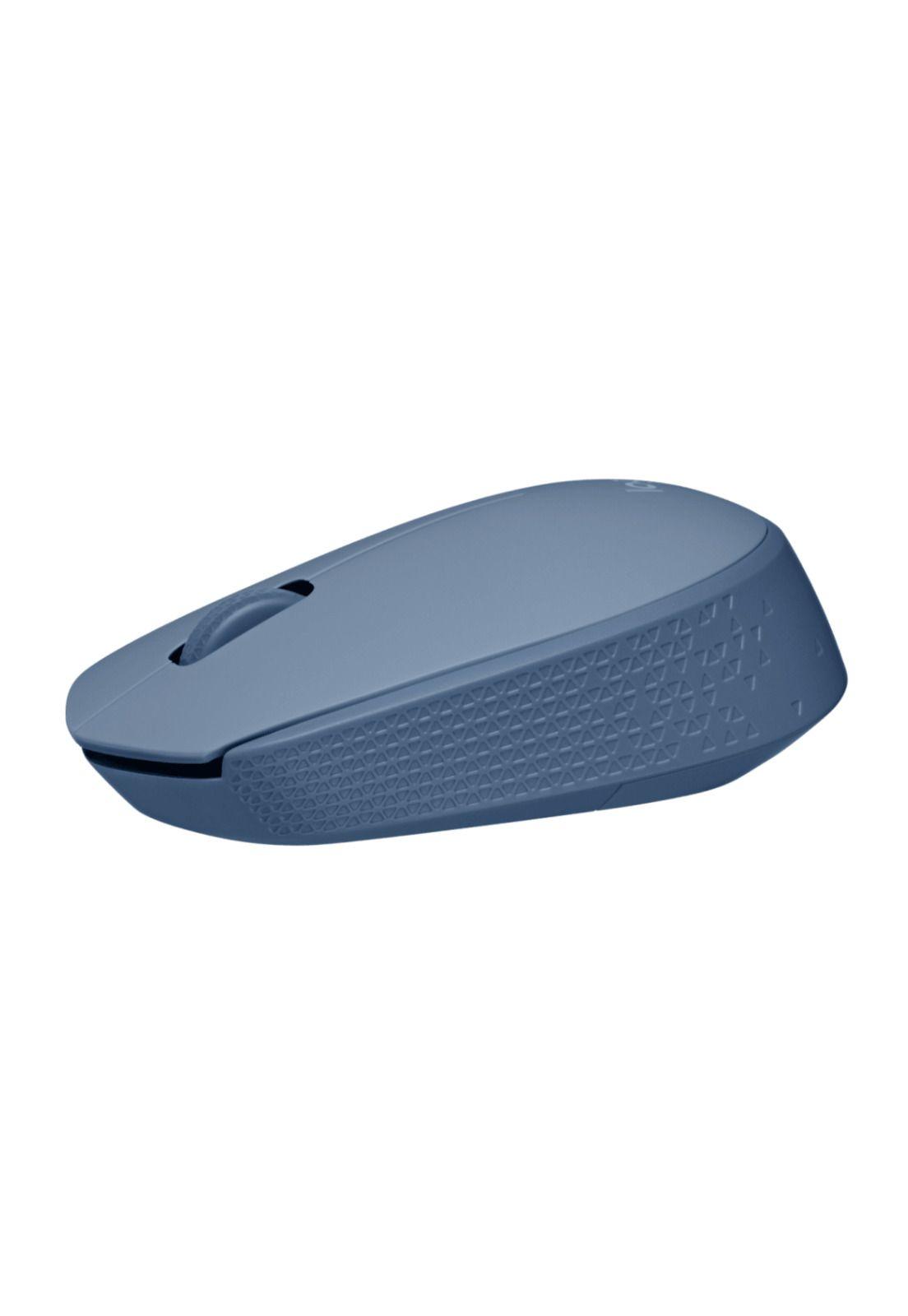 Mouse Logitech Inalámbrico M170 Bluegrey-2