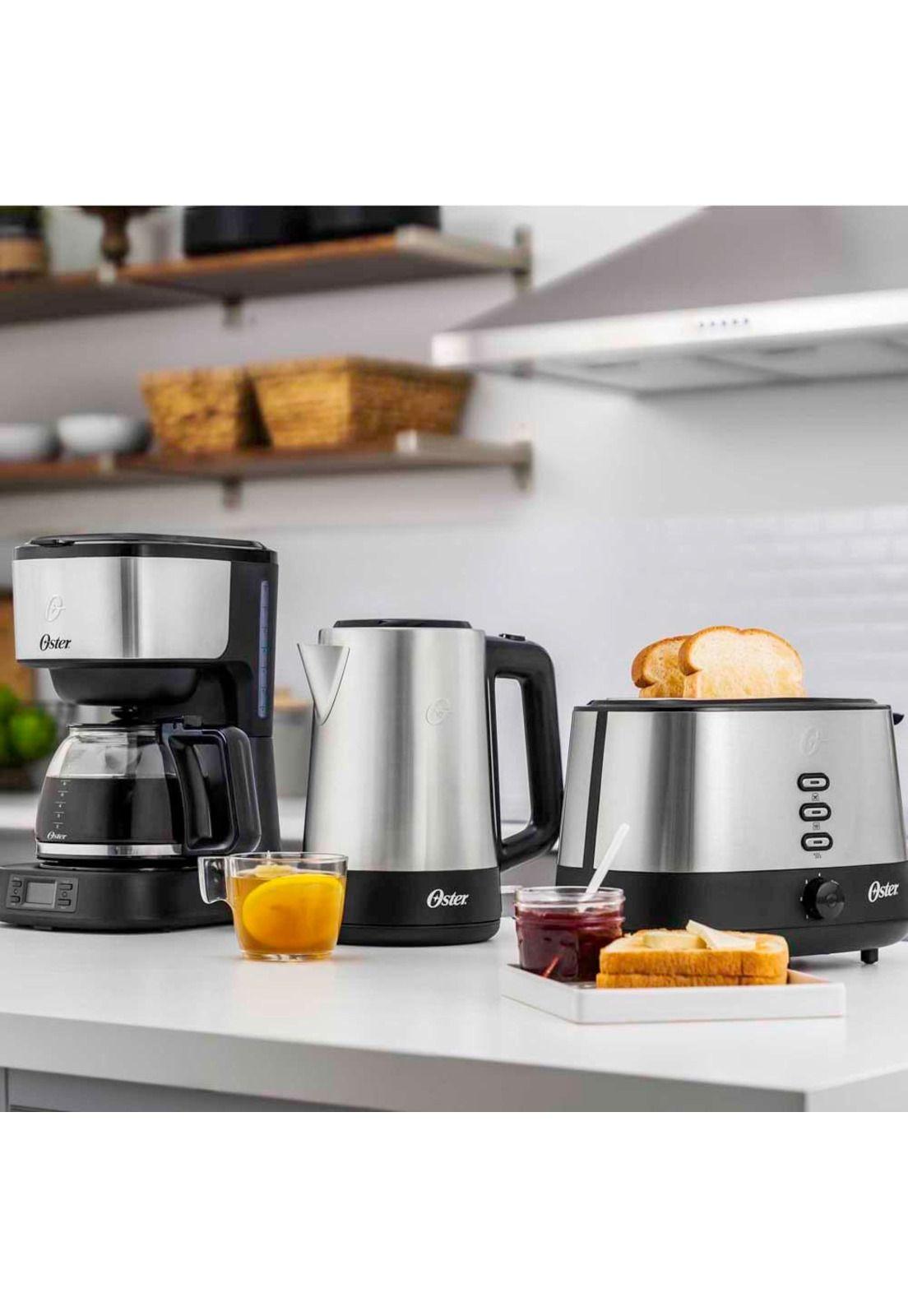 Oster Tostador 2 Rebanadas en Acero Inoxidable TSSTTR500-3