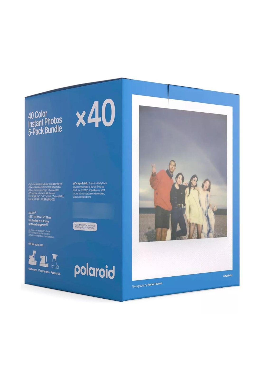 Polaroid Papel Fotográfico Color 600 Film 40 exposiciones-1