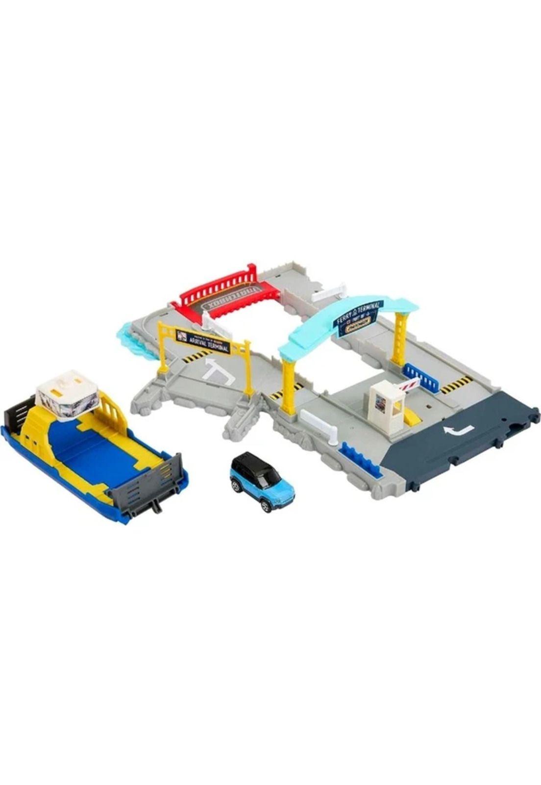 Matchbox Set de Vehículos Port Ferry Mattel-0