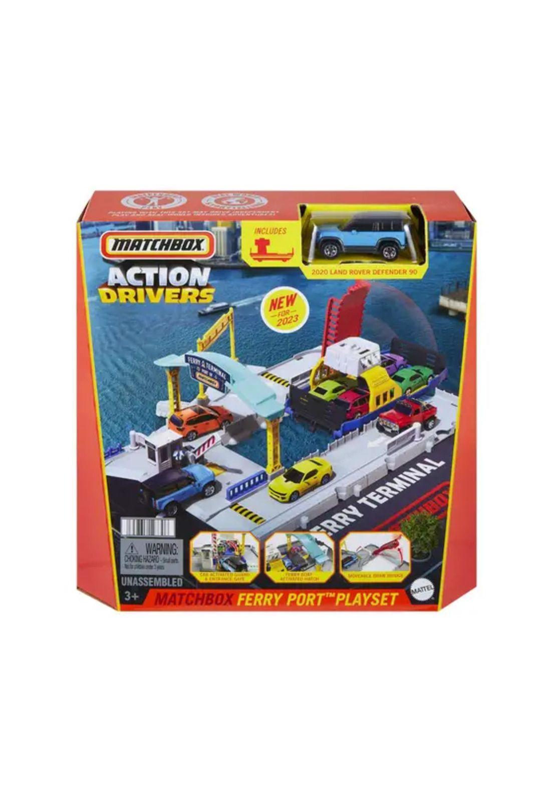 Matchbox Set de Vehículos Port Ferry Mattel-1