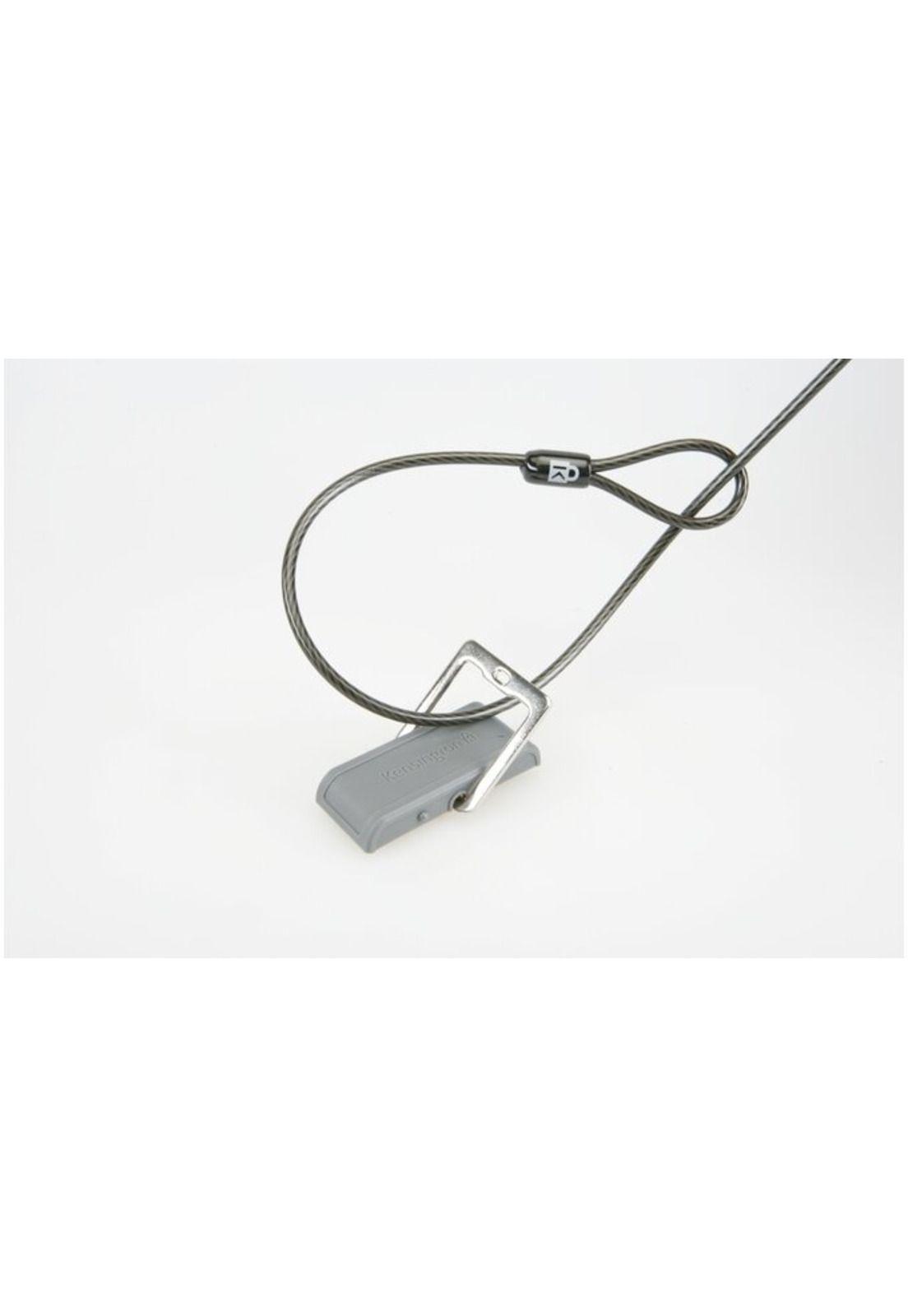 Cable de seguridad con punto de anclaje Kensington - Gris-0