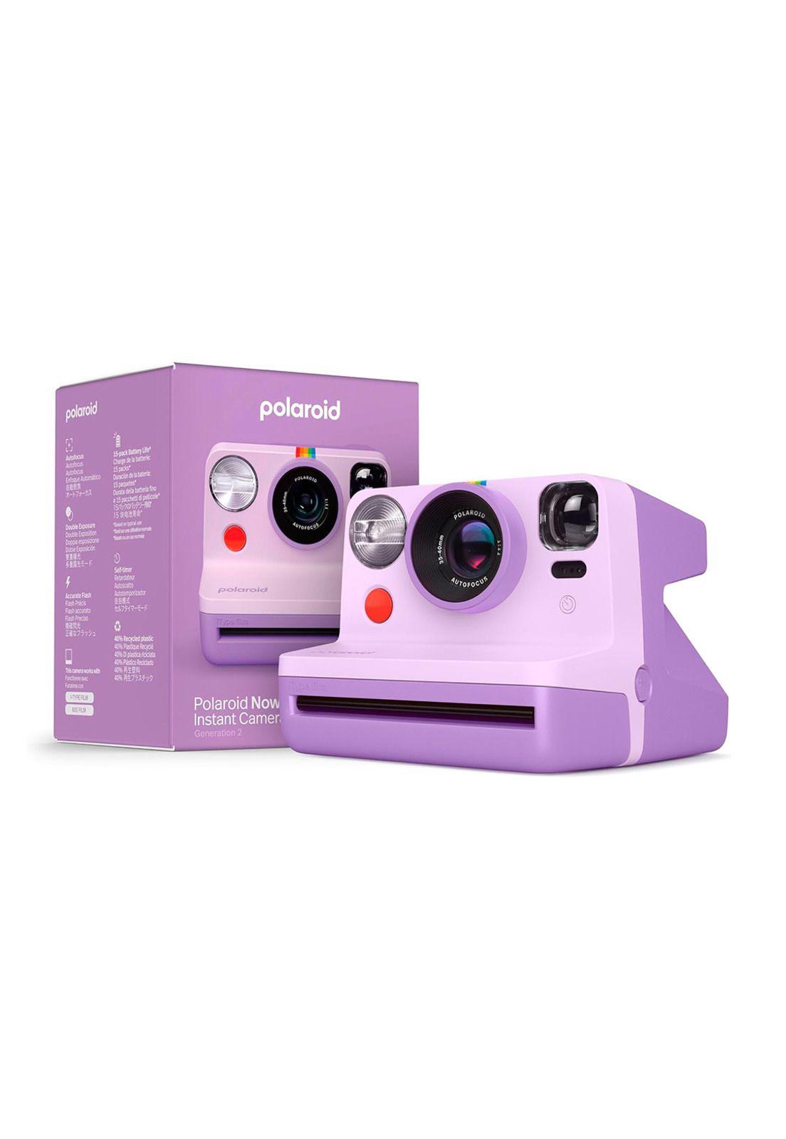 Polaroid Now Instant Film Camera 2da Generación (Púrpura)-6